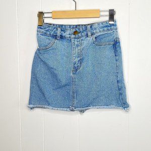 Denim Mini Skirt
